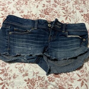 American Eagle Outfitters Dark Blue Jean Shorts